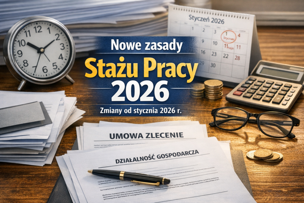 Prawo pracy - przeliczenie stazu - emerytury - adwokat będzin