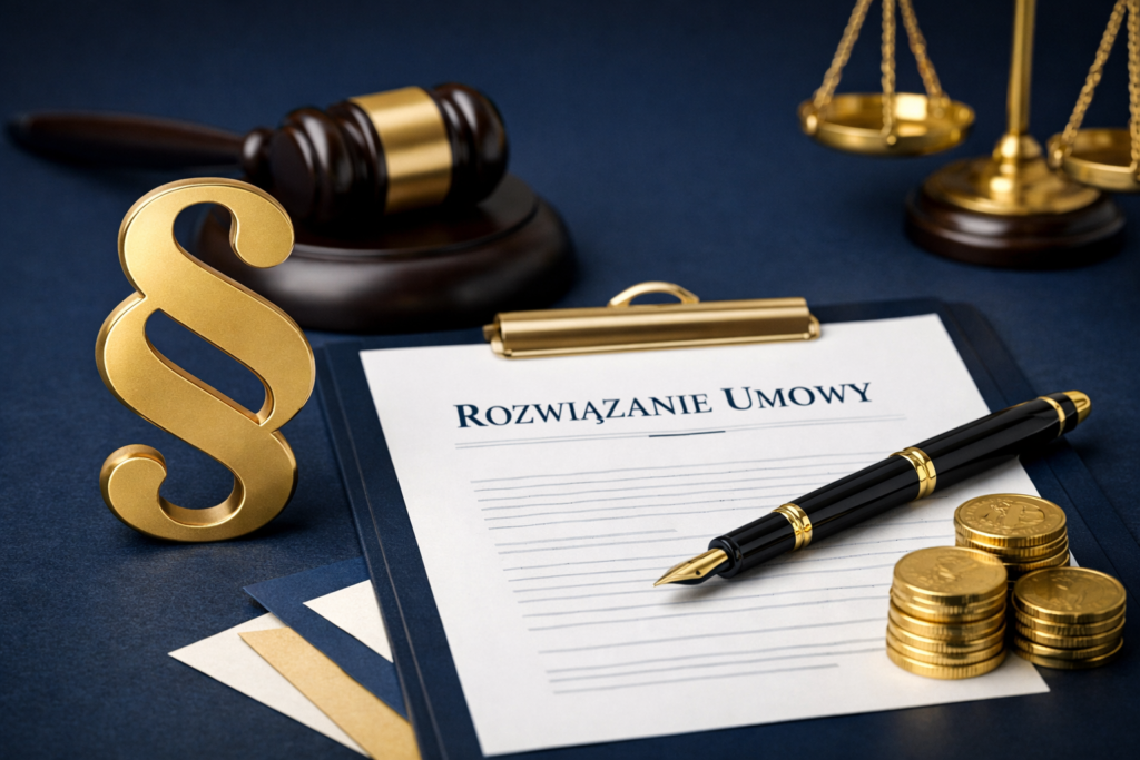 rozwiązanie umowy o prace z winy pracodawcy - adwokat, prawnik będzin
